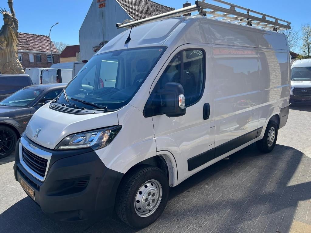 Peugeot Boxer 2.2 HDi lichte vracht, Auto's, Stof, USB, 2500 kg, Wit