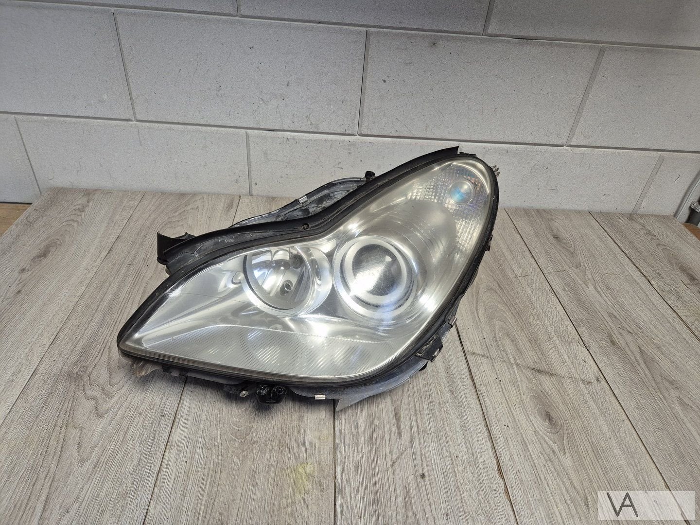 Mercedes CLS W219 2004 - 2009 xenon koplamp links + modules, Gebruikt, -, Ophalen of Verzenden, -