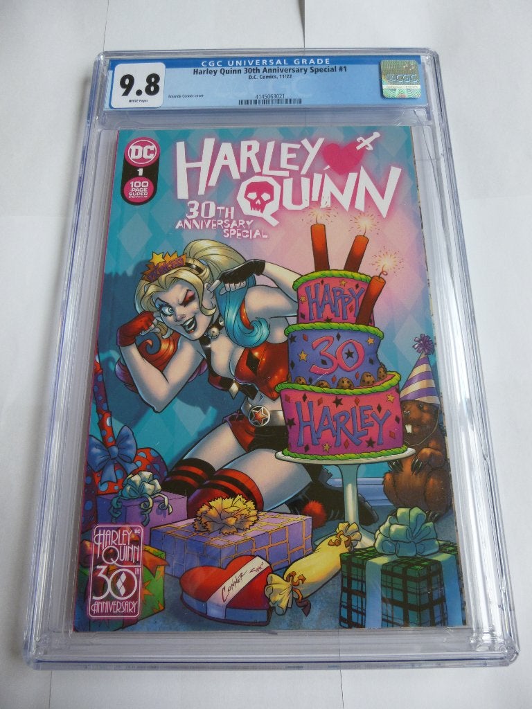 HARLEY QUINN 30TH ANNIVERSARY SPECIAL 1CGC9.8 UIT 2022, Marvel Comics, Enlèvement ou Envoi, Comme neuf, Comics
