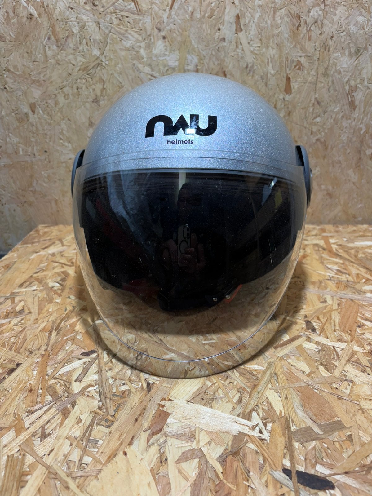 NAU - motor scooter/helm. Maat: L, Ophalen of Verzenden, Zo goed als nieuw, Large