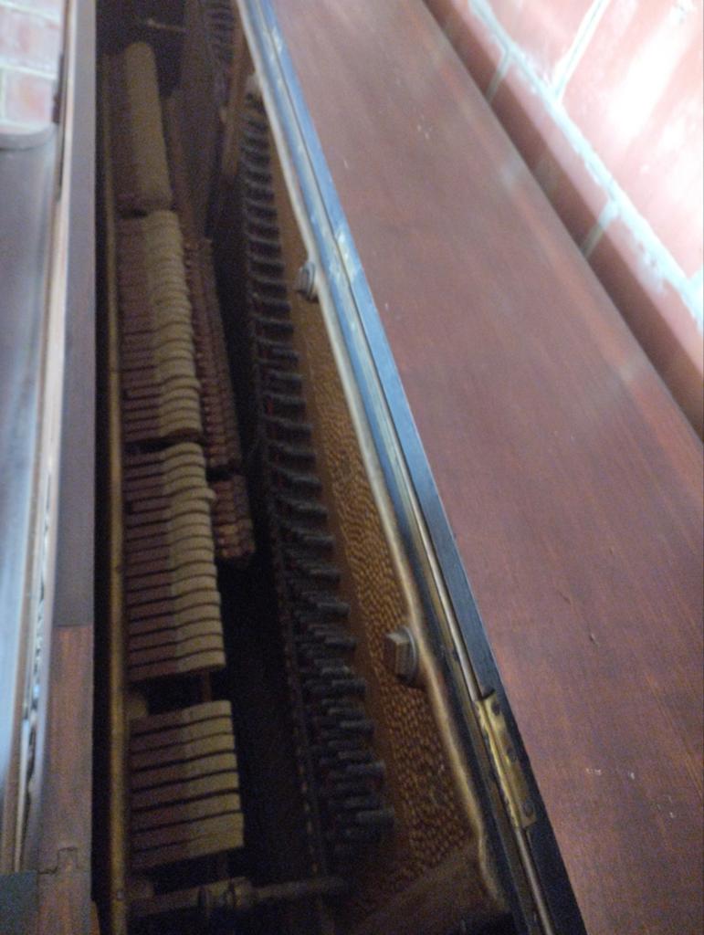 Piano V. Gevaert., Muziek en Instrumenten, Piano's, Ophalen, Bruin, Piano