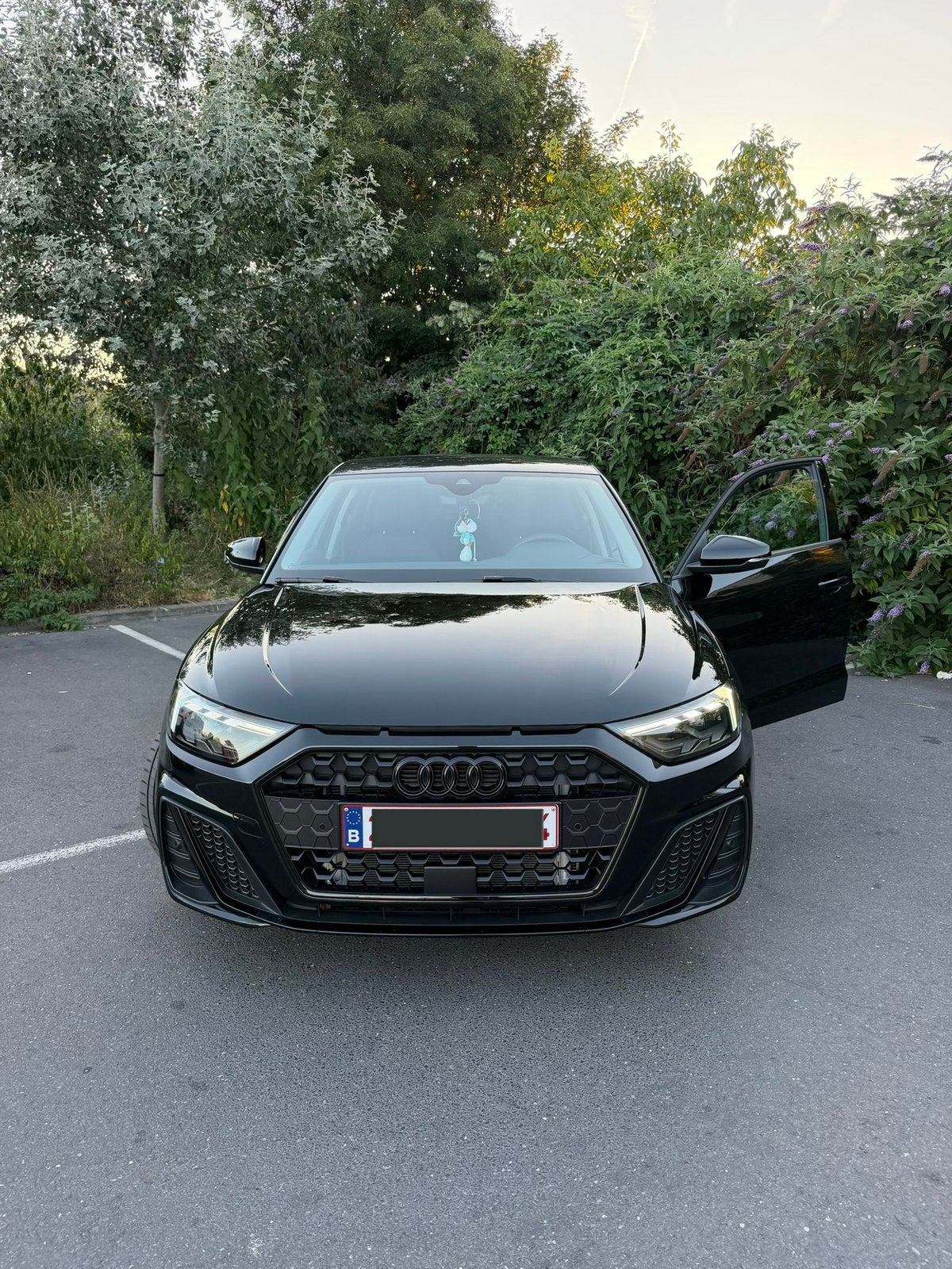 Audi A1 S line, Auto's, Automaat, A1, Euro 6, Zwart