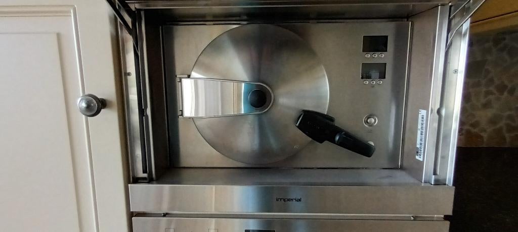 IMPERIAL STOOMOVEN, Enlèvement, Utilisé, Vapeur, Encastré