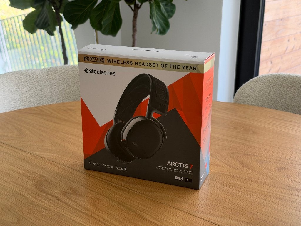 Steelseries Arctis 7 gaming headset, Computers en Software, Gebruikt, Ophalen of Verzenden, Gaming headset, Draadloos