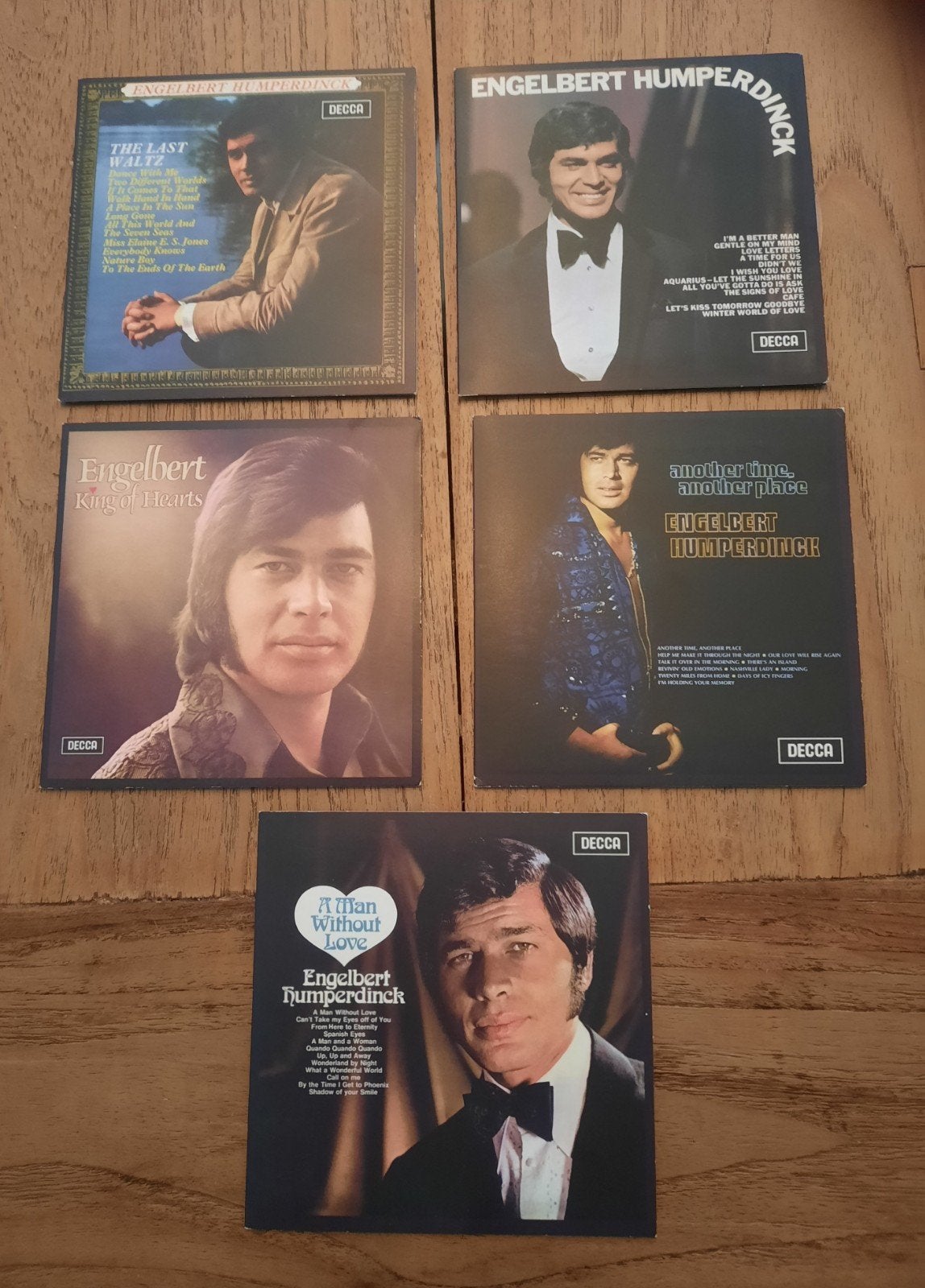 Engelbert Humperdinck 5 albums Decca sur CD, Enlèvement ou Envoi