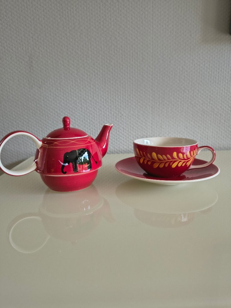 Theepot, Huis en Inrichting, Ophalen, Aziatisch, Overige merken, Keramiek