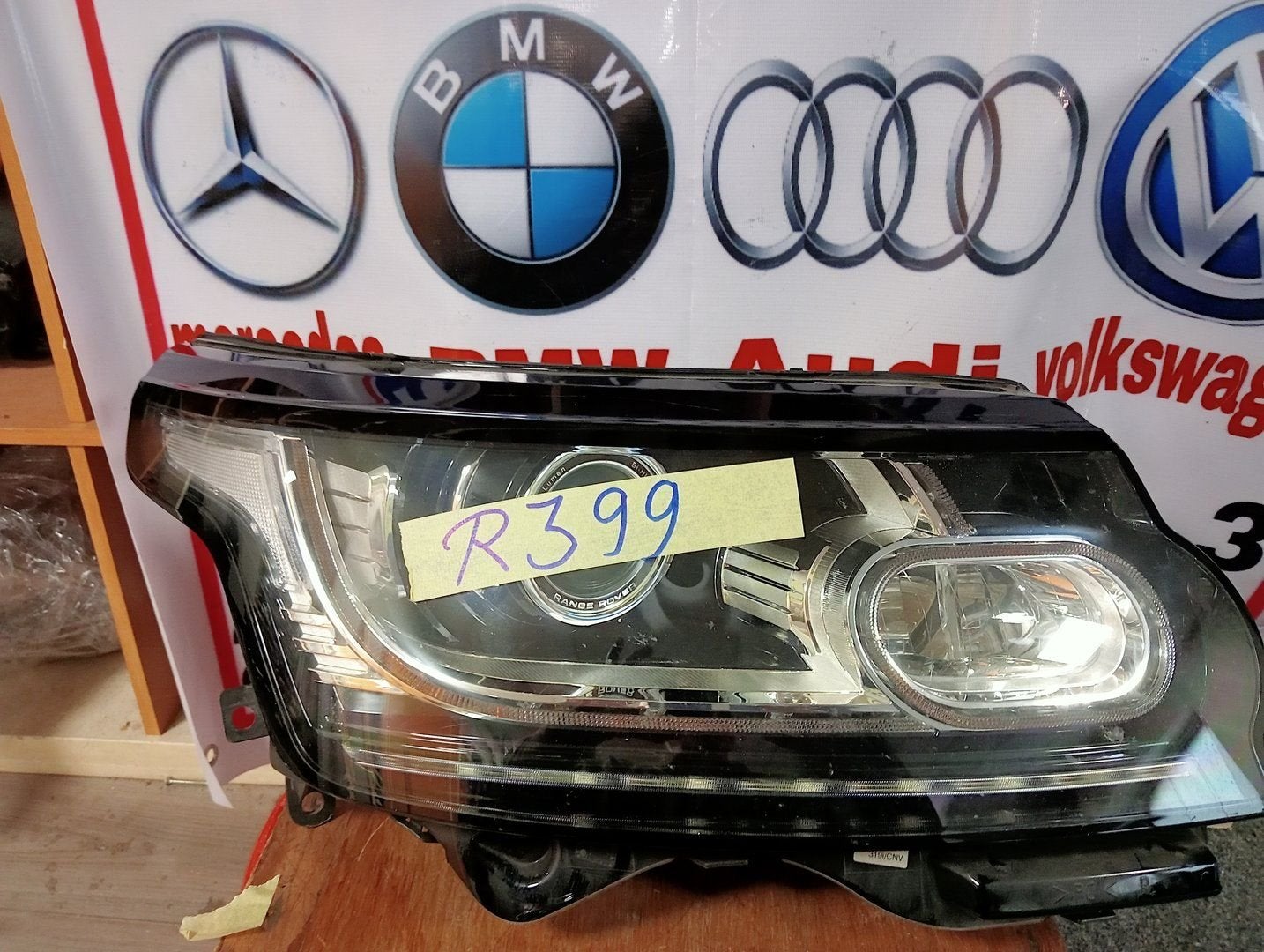 RANGE ROVER VOGUE L405 XENON LED-KOPLAMP L CK52-13W029-ED Ka, -, -, Ophalen of Verzenden, -