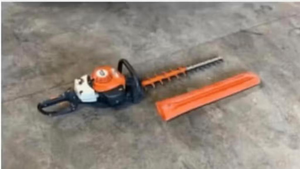professionele Stihl HS 82 R benzine, Tuin en Terras, Heggenscharen, Ophalen, Gebruikt, Benzine