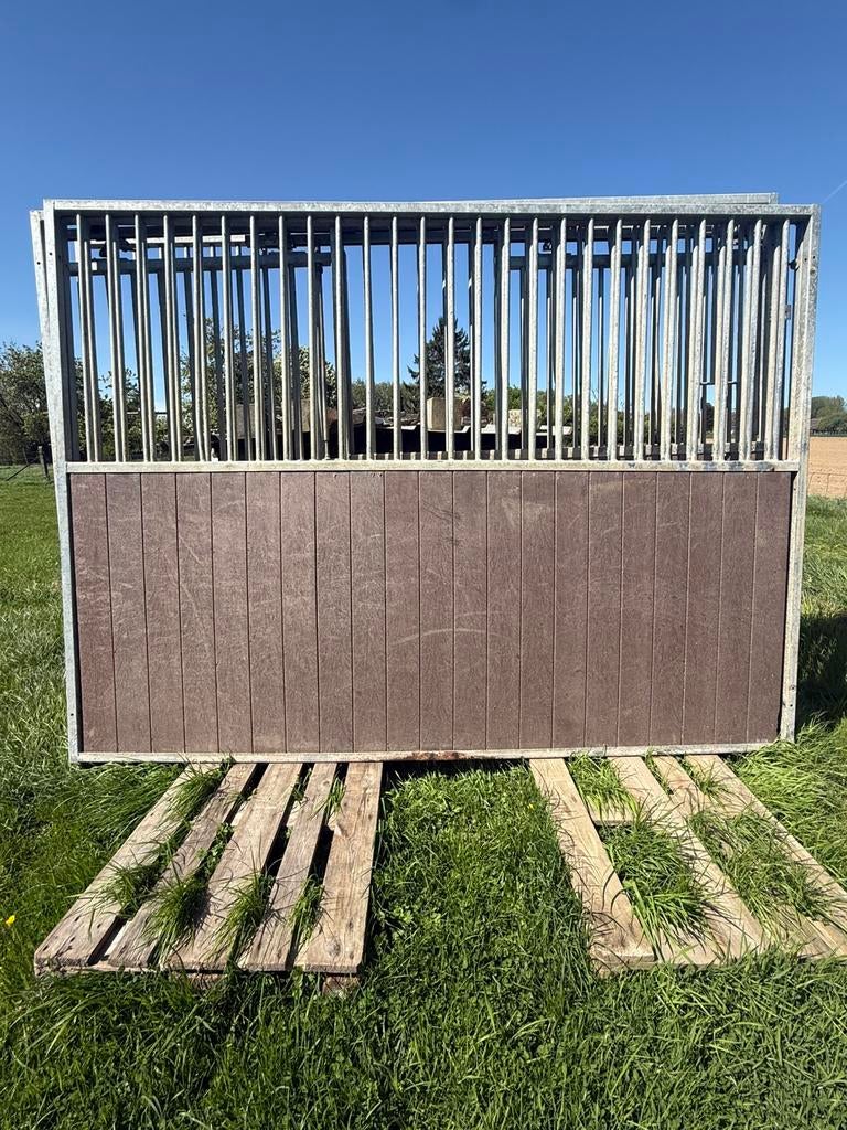 Paardenboxen - stalwanden, Animaux & Accessoires, Box & Pâturages, Mise à l'étable, 1 cheval ou poney