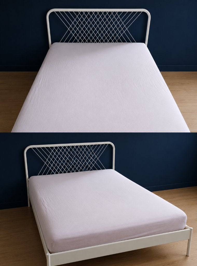 Structure de lit ikea 140/200cm, 140 cm, Enlèvement, Utilisé, Blanc