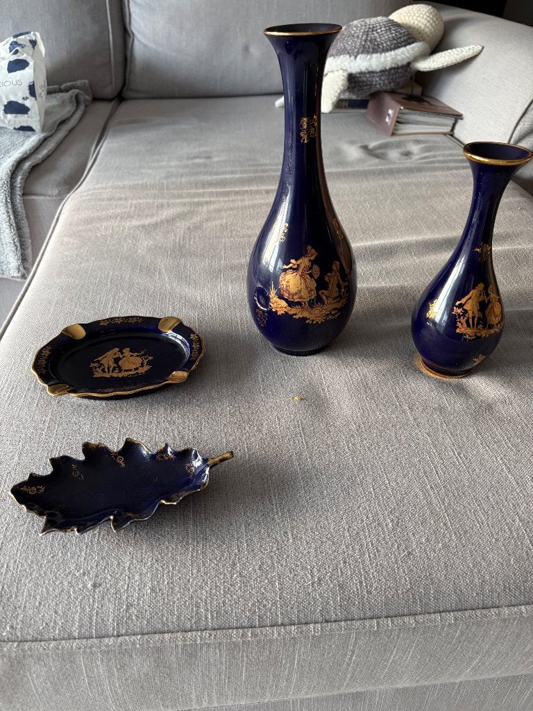Porcelaine de limoges, Ophalen