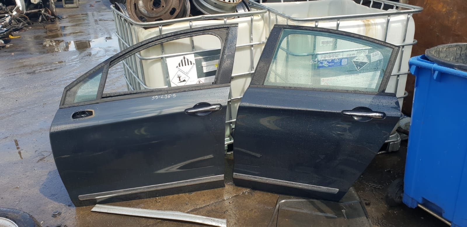 CITROËN C5 PORTIEREN LV+LA  MET KLEURCODE BJ 2010 TOT 2014, Auto-onderdelen, Gebruikt, -, Deur, -