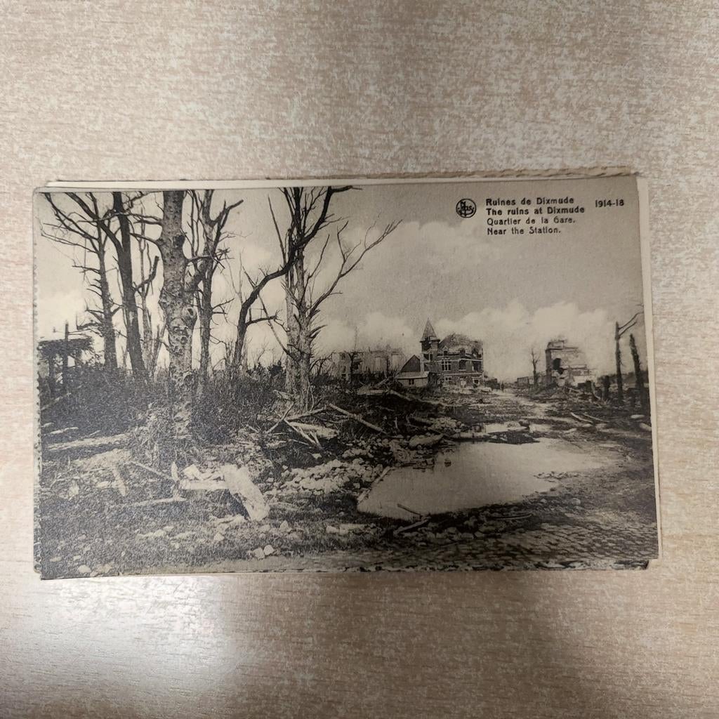Ruines de Dixmude Quartier de la gare, Enlèvement ou Envoi