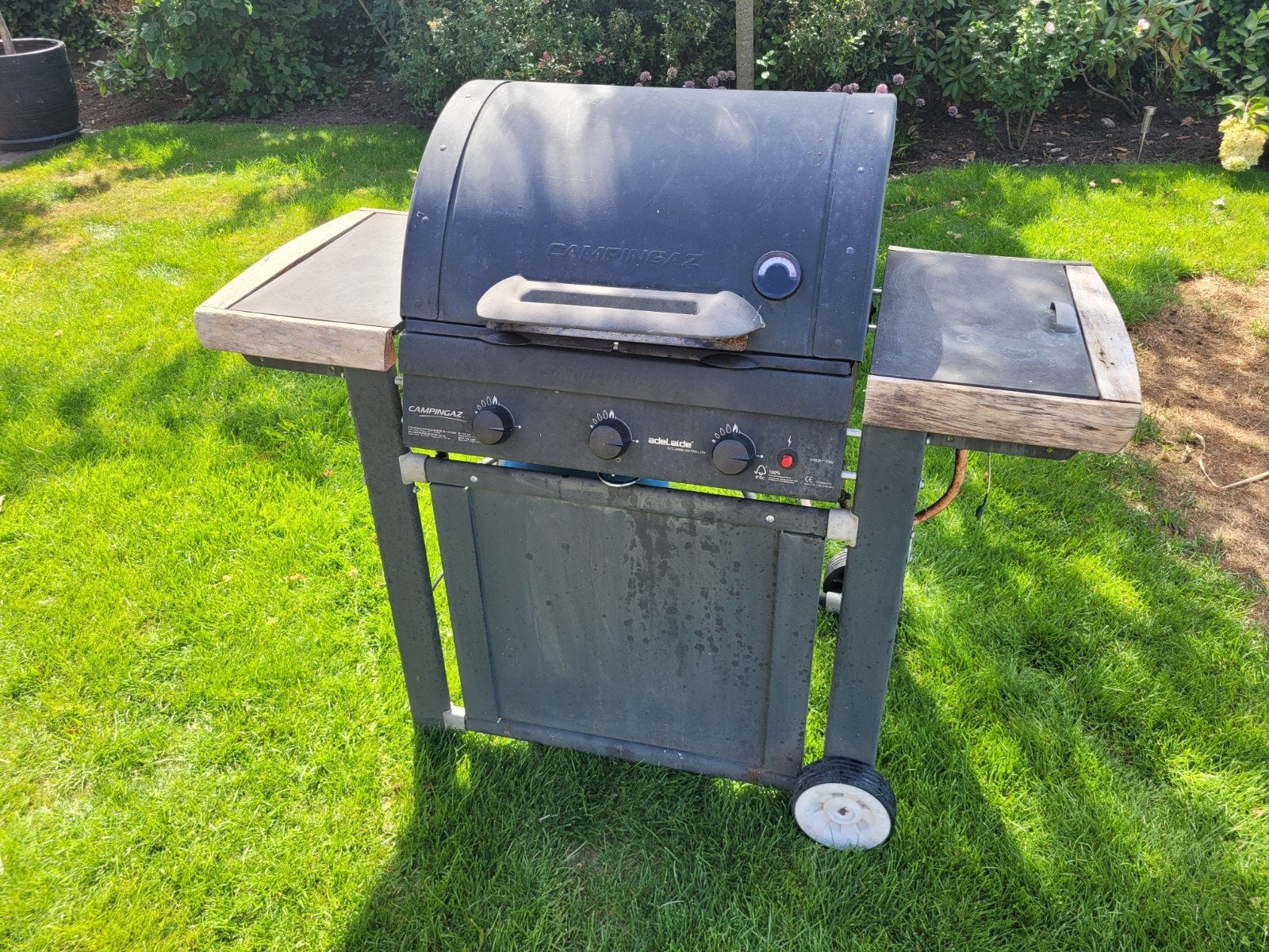 Gasbarbecue, Ophalen