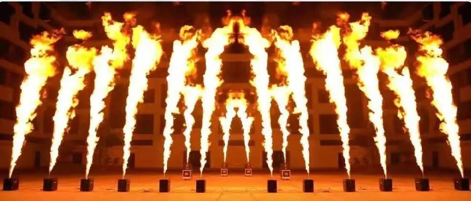 Nouvelle machine à incendie au GPL de première classe, Enlèvement ou Envoi, Neuf, Lumières, Couleur
