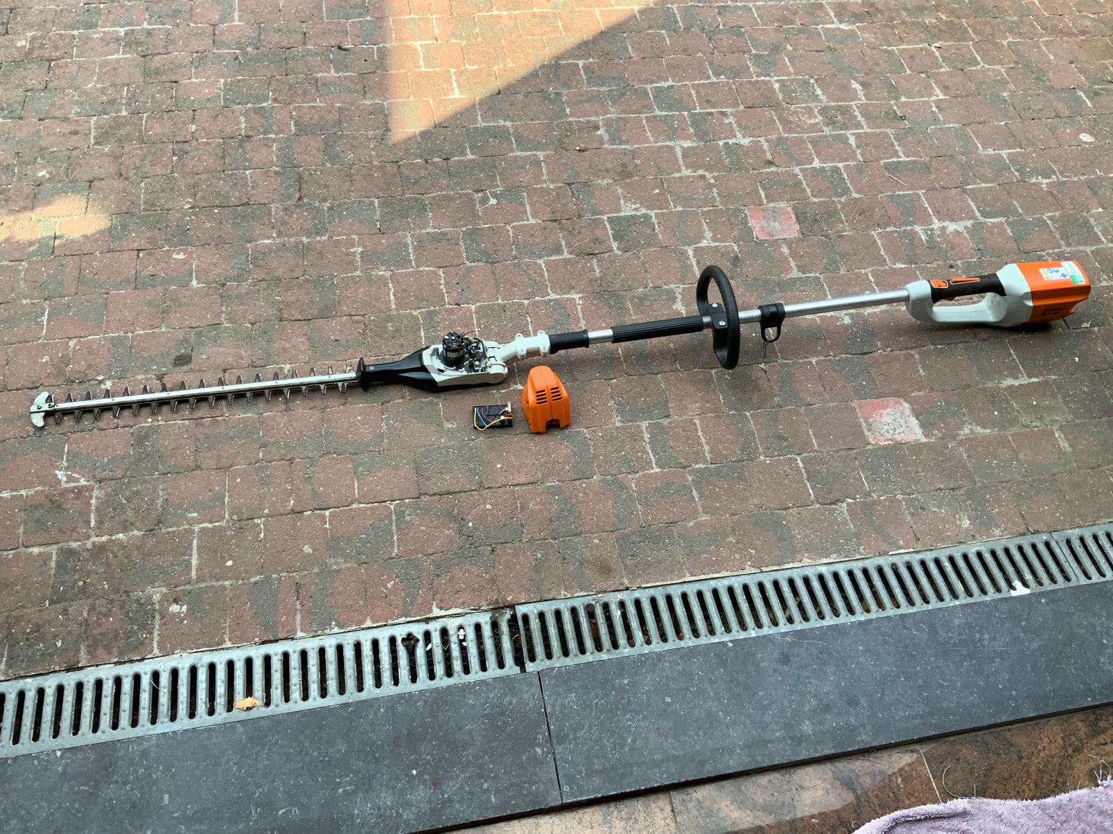 Stihl heggenschaar, Ophalen of Verzenden, Zo goed als nieuw