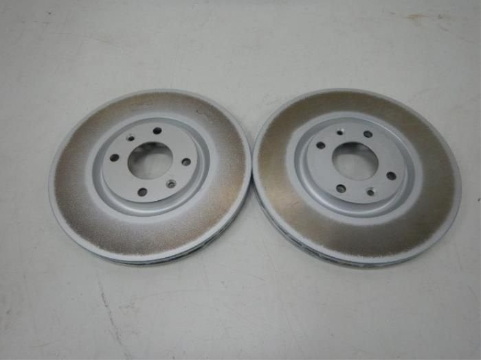 Citroen C4 DS4 Remschijf Voorzijde Set 9687581880 9687581880, Ophalen of Verzenden, Gebruikt