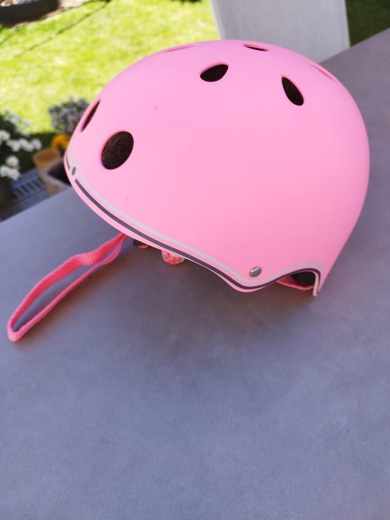 Meisjes helm fiets....roze, Fietsen en Brommers, Fietsaccessoires | Fietshelmen, Zo goed als nieuw, Ophalen, XXS, Onbekend