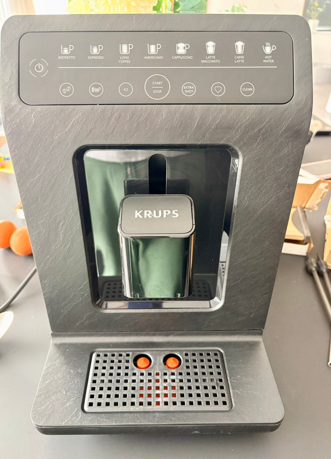 KRUPS Machine espresso automatique Evidence, Machine à espresso, Réservoir d'eau amovible, Café en grains, Enlèvement