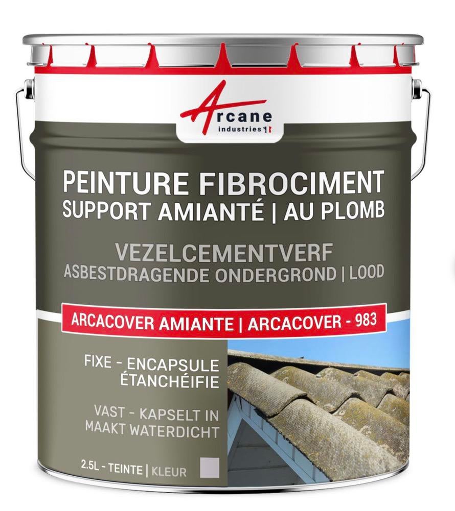 ARCACOVER AMIANTE 10 L, 5 à 10 litres, Enlèvement, Comme neuf, Peinture