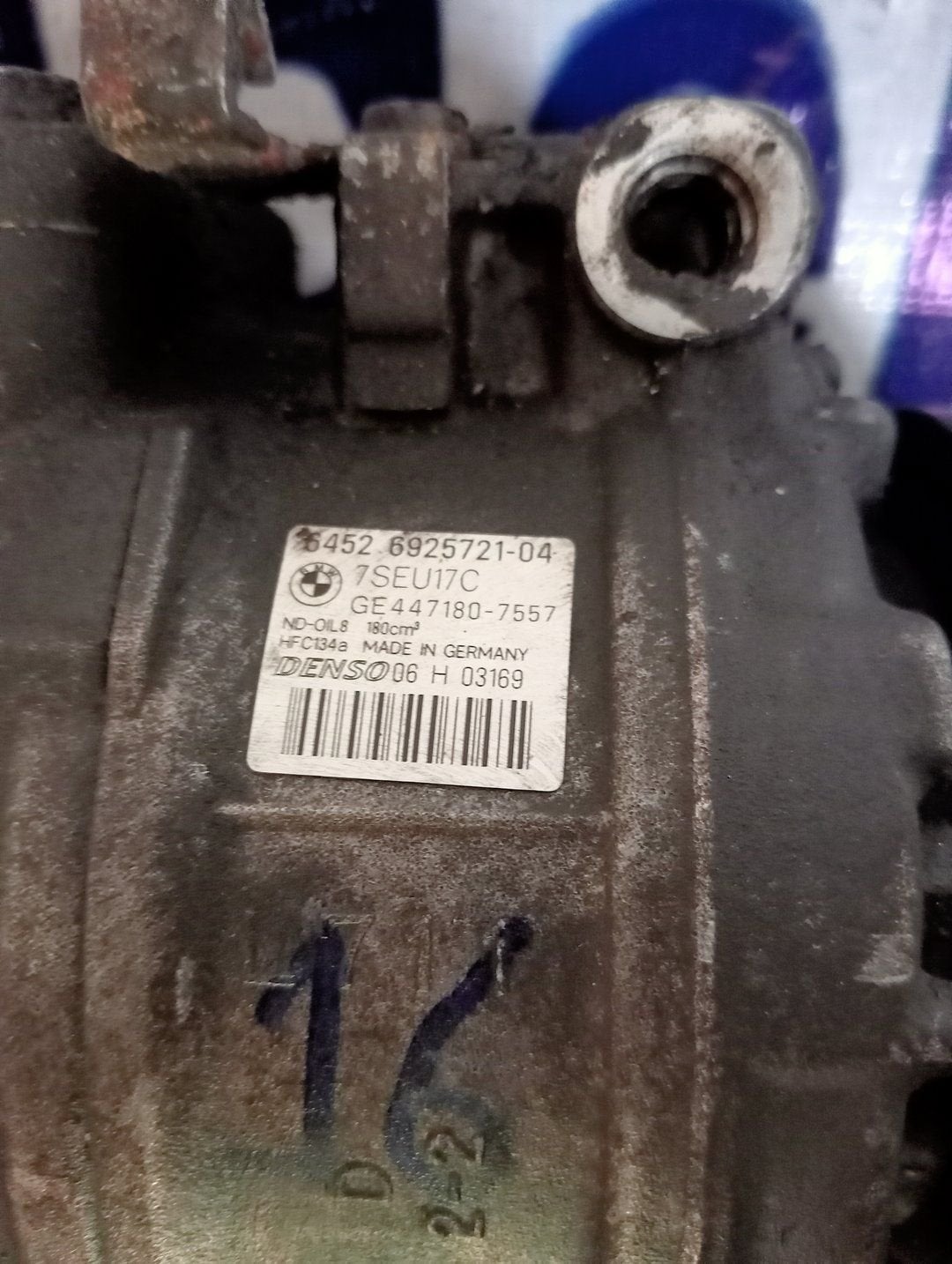 BMW 7 serie (E65/E66/E67) (2005 - 2008) Airco pomp 64526925, Auto-onderdelen, Gebruikt, -, -, Ophalen of Verzenden