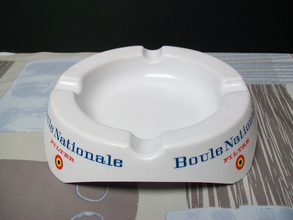 Asbak - Boule Nationale - Boule National - Cendrier - Retro, Verzamelen, Ophalen of Verzenden, Zo goed als nieuw, Asbak