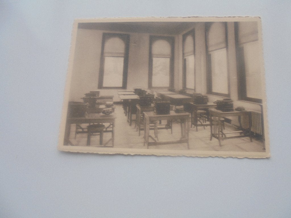 onze lieve vrouw waver -instituut der ursulines-dactylo-klas, Envoi, 1940 à 1960, Non affranchie, Anvers