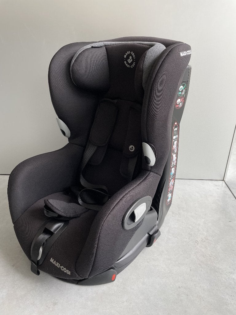 Maxi-Cosi Axiss Authentic Black - als nieuw, Ophalen, 0 t/m 18 kg, Afneembare rugleuning, Zo goed als nieuw