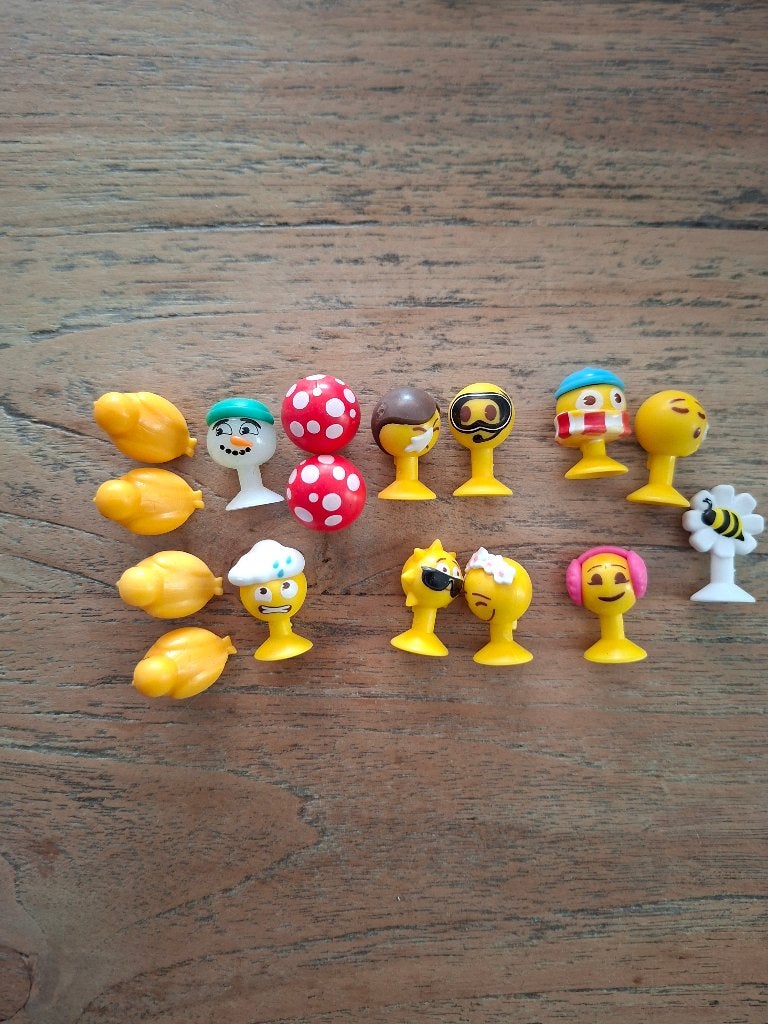 Emoijes ruilen, Verzamelen, Ophalen