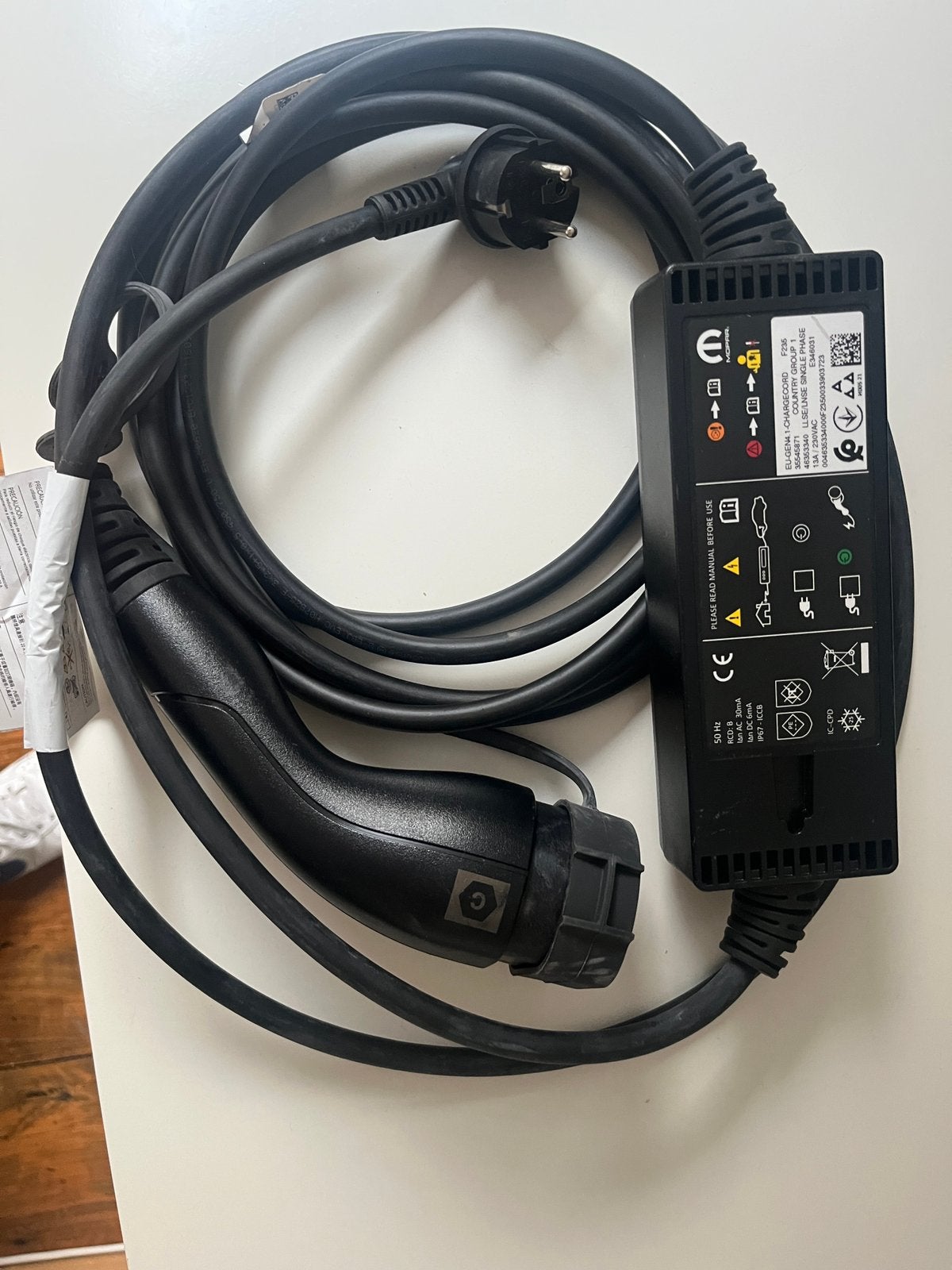 Cable de charge domestique pour Voiture électrique, Enlèvement, Comme neuf, Câble de charge