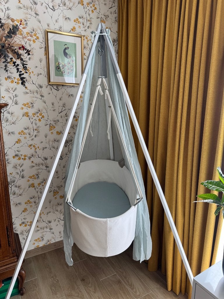 Leander design wieg, Ophalen, Gebruikt, Wieg