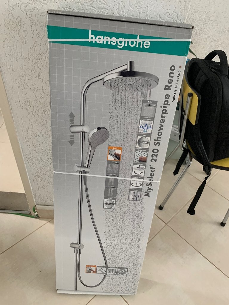 nieuw Hansgrohe doucheset s220 met garantie, Ophalen