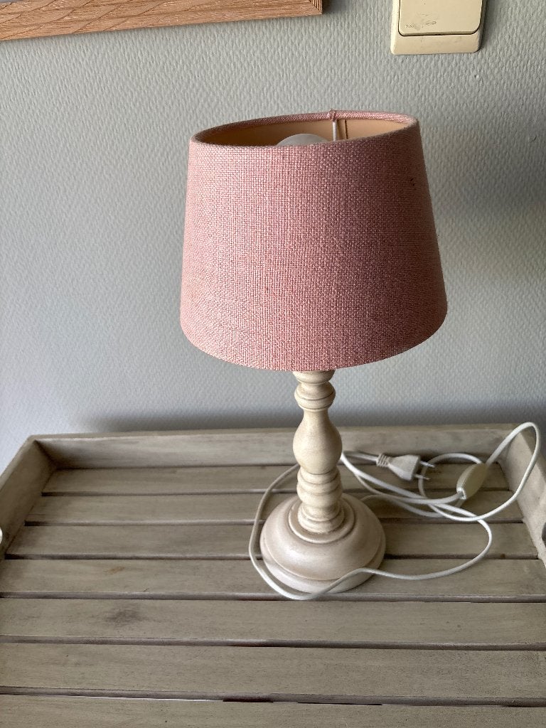 Decoratie lampje, Huis en Inrichting, Lampen | Tafellampen, Ophalen, Textiel, Met kap, Landelijk