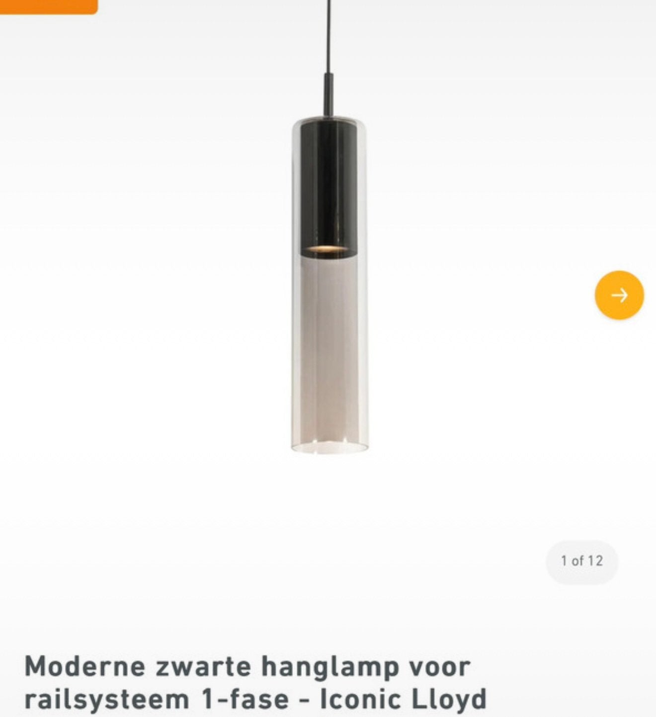 2 Hanglampen voor railsysteem, Ophalen, Nieuw