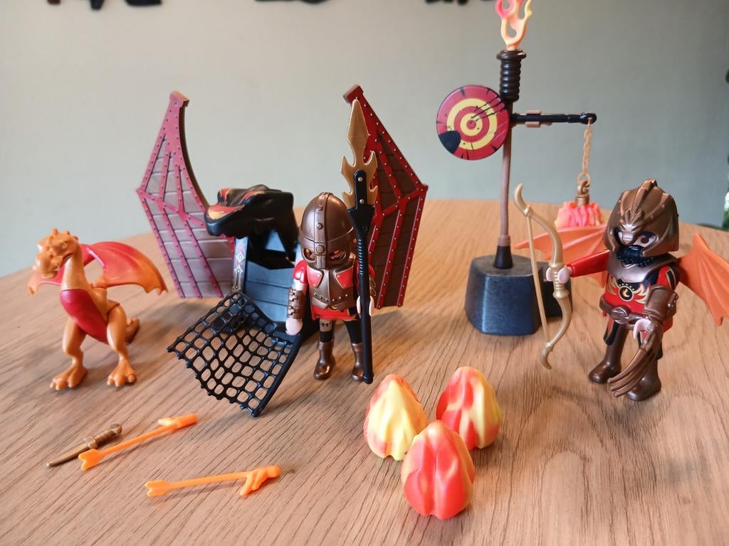 Playmobil, novelmore, Burnham ridders met gouden draak, Ophalen of Verzenden, Zo goed als nieuw, Complete set
