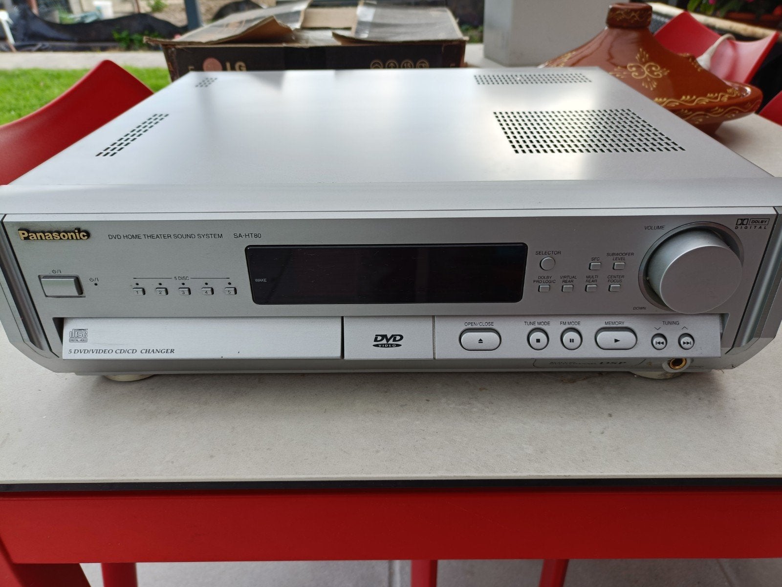 Lecteur DVD., Enlèvement, Utilisé, Lecteur DVD, Panasonic