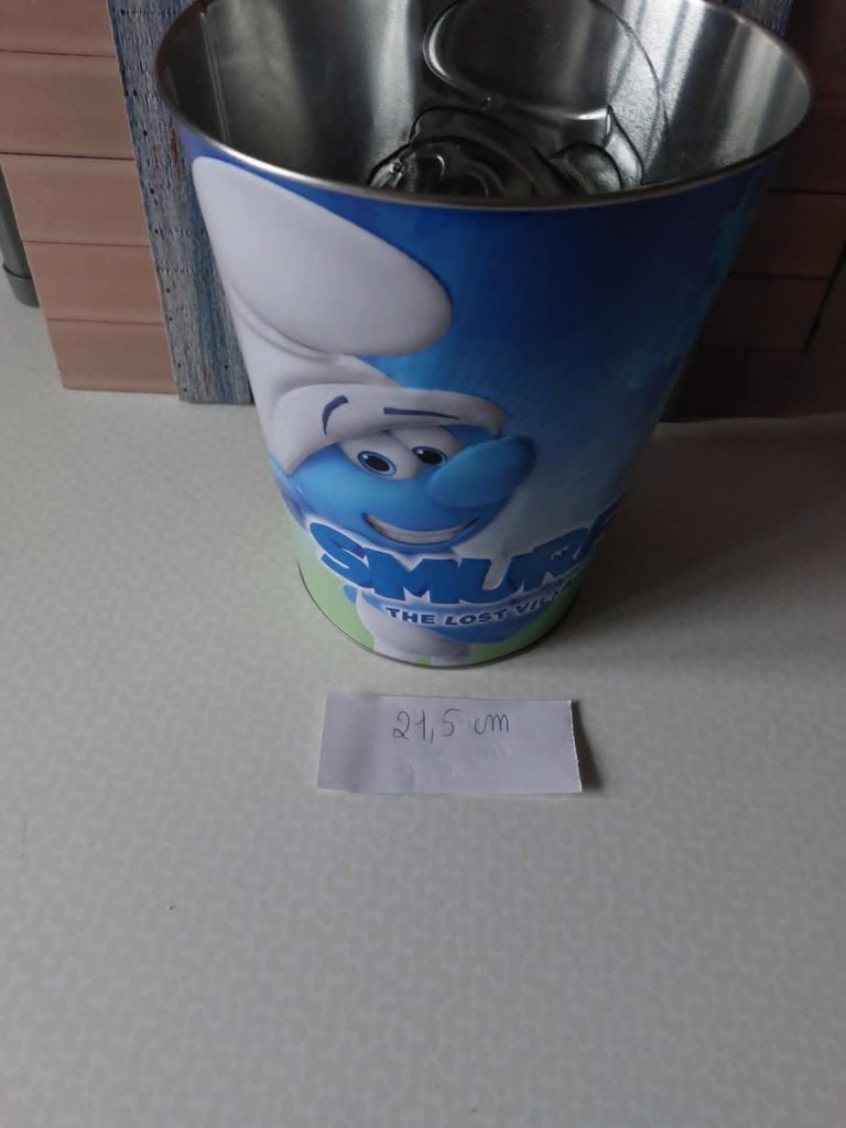 Prullenbak Smurf 3€ Prullenbak Nachtwacht 15 cm voor 2€, Kinderen en Baby's, Ophalen, Zo goed als nieuw