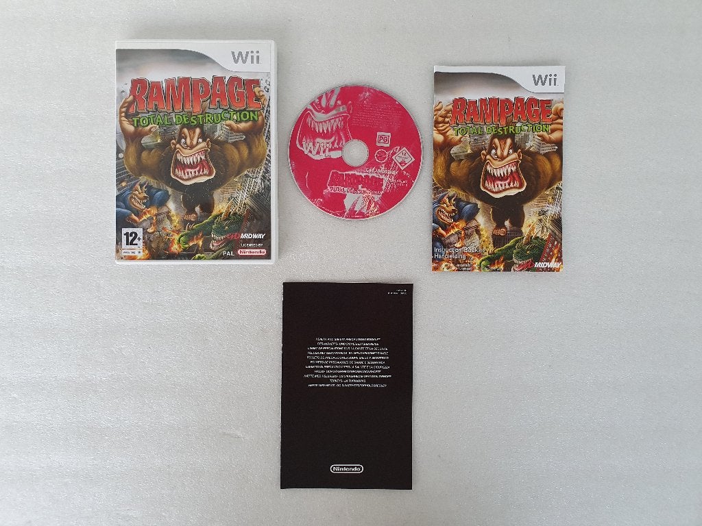 Nintendo Wii: Rampage Total Destruction, Ophalen of Verzenden, Gebruikt