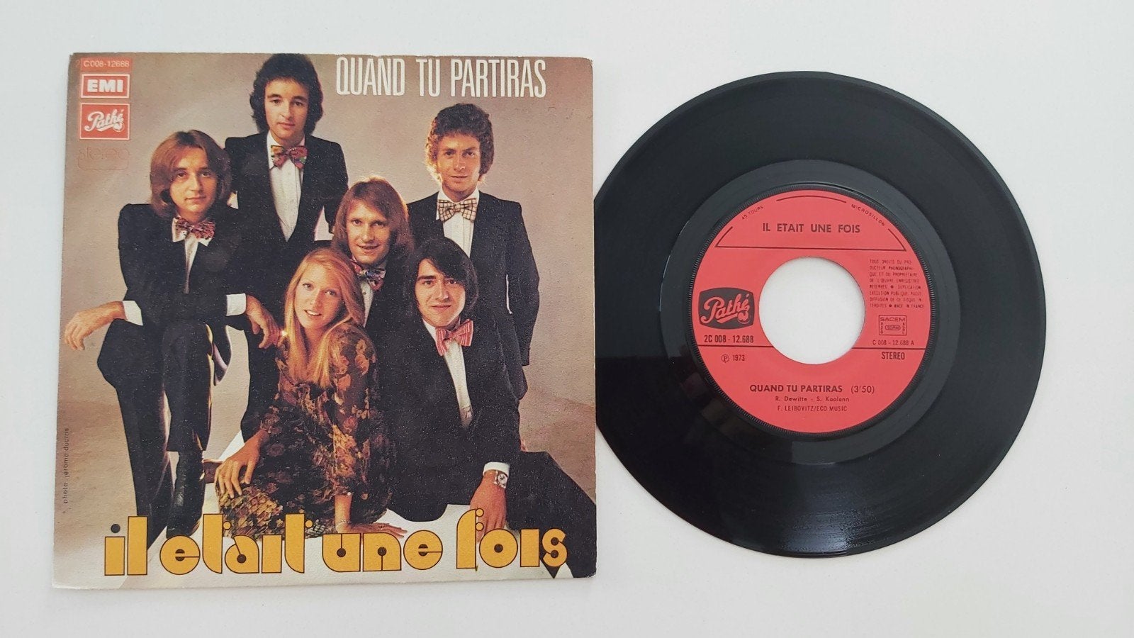 Er was eens - Als je weggaat, Cd's en Dvd's, Ophalen of Verzenden, 1970 - 1979, Zo goed als nieuw, 7 inch