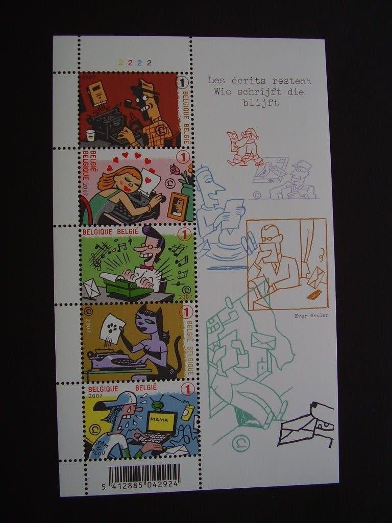 Blok 148 postfris - Schrijfmachines, Enlèvement ou Envoi, Neuf