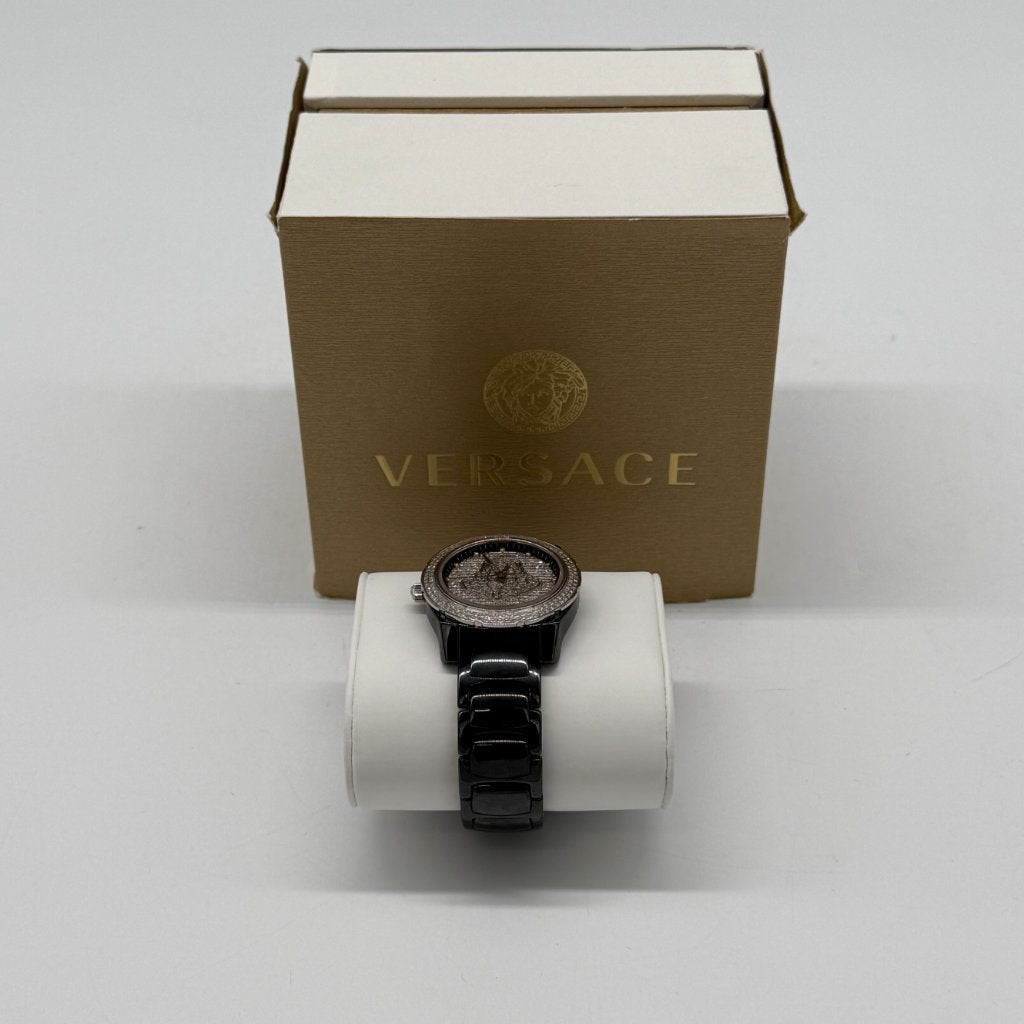 VERSACE Analoog horloge 'We Love Diamonds' | 023/100, Bijoux, Sacs & Beauté, Montres | Femmes, Autres marques, Enlèvement ou Envoi