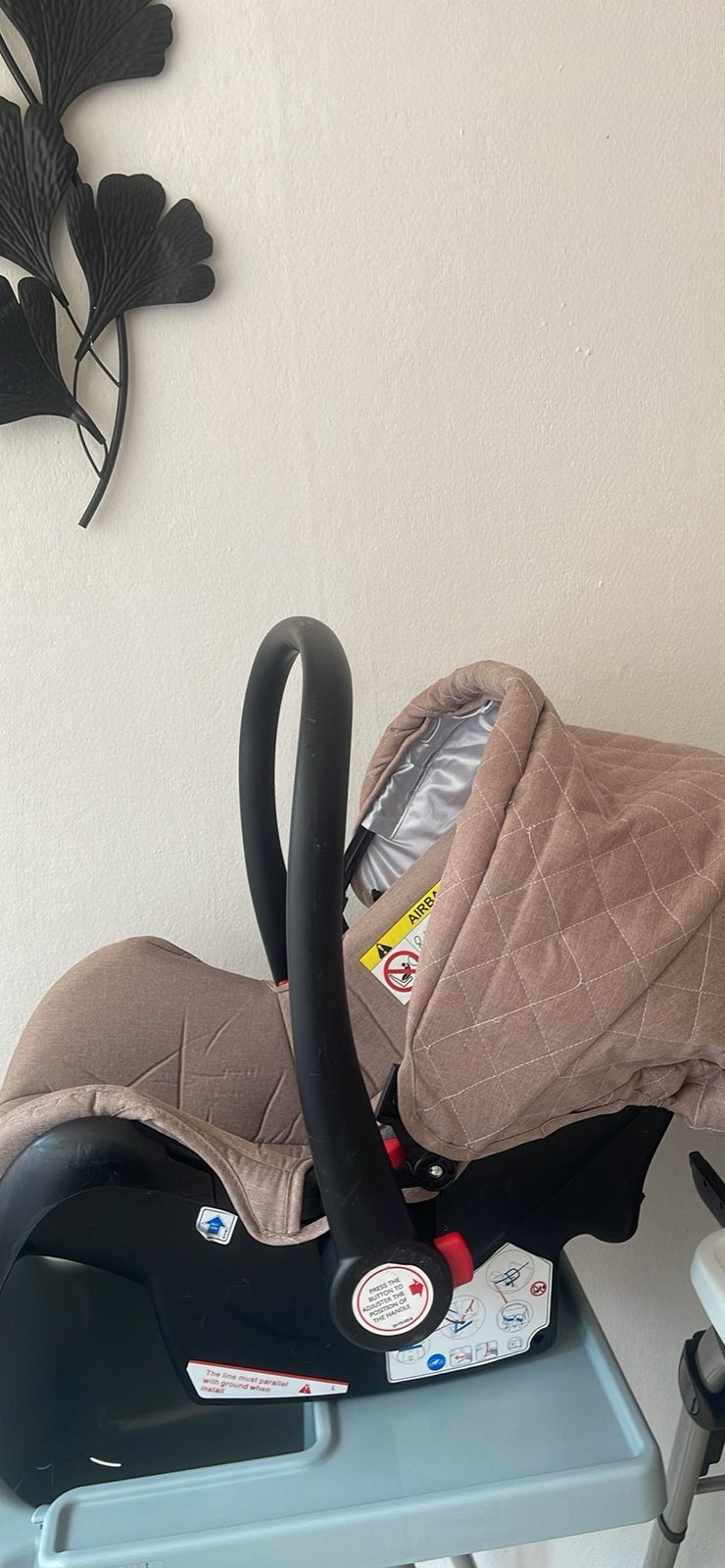Roze maxi cosi, Enlèvement, Utilisé