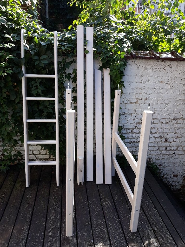 Kit om een enkel Flexa-bed te verhogen tot 184 cm hoog, Ophalen, Gebruikt, Hoogslaper