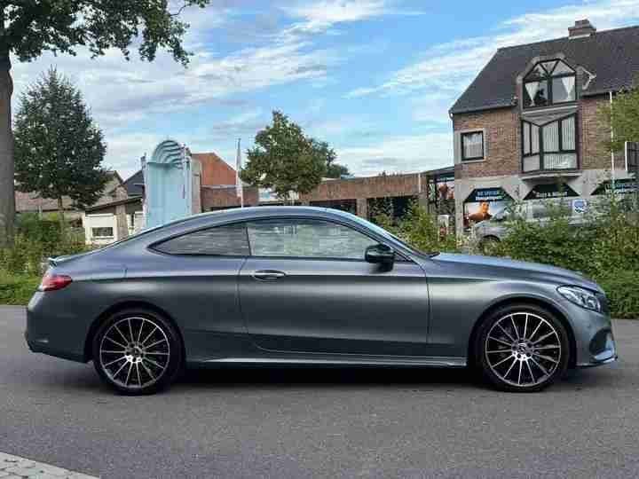 Mercedes-Benz C 200 AMG 4-Matic Coupe, Auto's, Leder, Bedrijf, https://public.car-pass.be/vhr/69b53cfa-0f7f-4f00-b8be-e827bd189daa