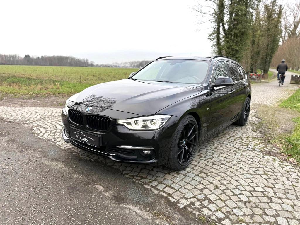BMW 318I / COGNAC LEDER / NAVI / FULL LED / GARANTIE, Autos, Achat, Euro 6, Entreprise, Boîte manuelle