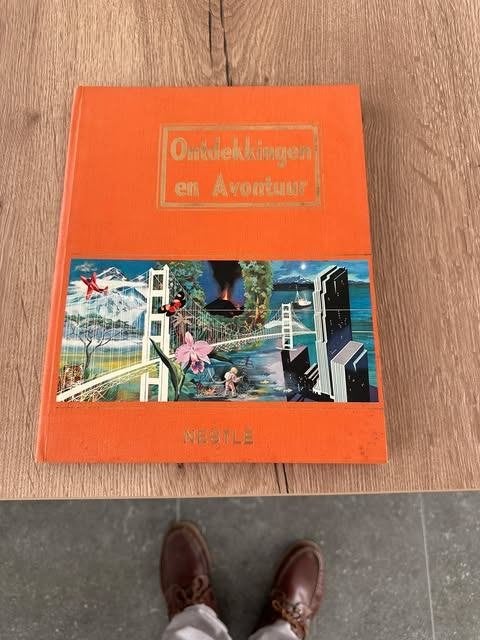 Nestlé chromo boek ontdekkingen en avontuur, Boeken, Prentenboeken en Plaatjesalbums, Ophalen of Verzenden, Plaatjesalbum