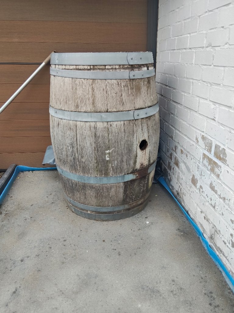 Wijnvat, Tuin en Terras, 75 tot 150 liter, Ophalen, Gebruikt, Hout