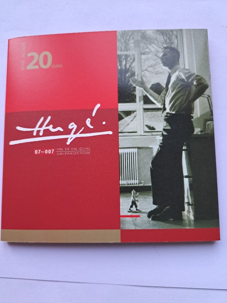 BELGISCHE   MUNT    HERGE KUIFKE, Ophalen of Verzenden, Nieuw
