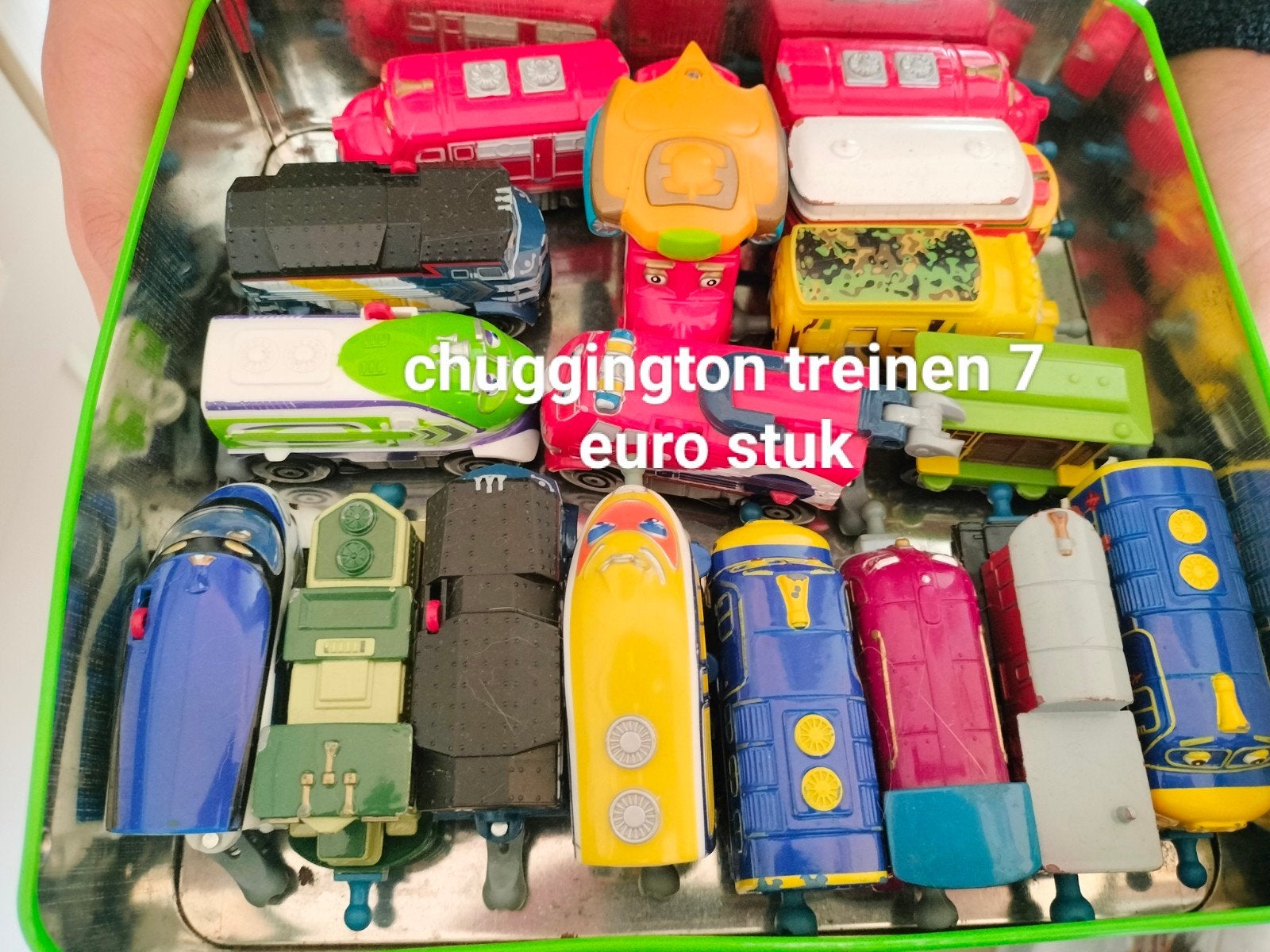chuggington treinen, Ophalen