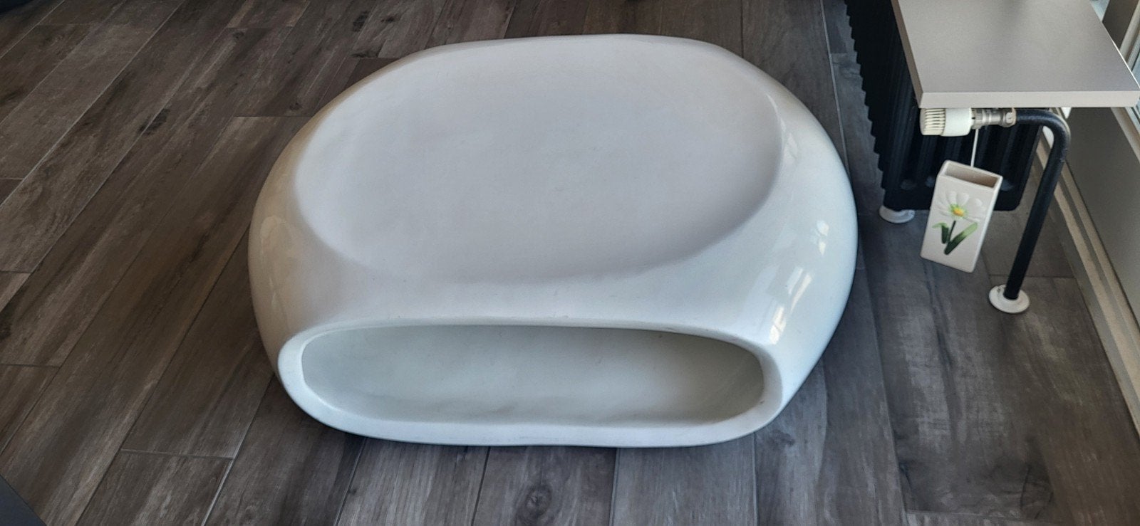 Space age..salontafel, Ophalen